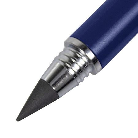 Ручка шариковая и вечный карандаш ETERNITY, металлическая, темно-синяя, матовая