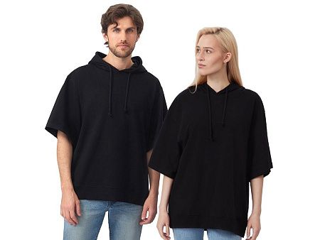 Худи оверсайз с коротким рукавом «Warsaw» унисекс