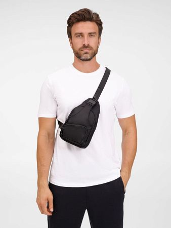 Спортивный кросс-боди рюкзак Bagventure, черный