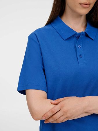 Рубашка поло унисекс Tervise, ярко-синяя, размер XXL