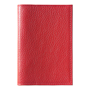 Обложка для автодокументов Leather Sky Flotter из натуральной кожи, красная 4060С
