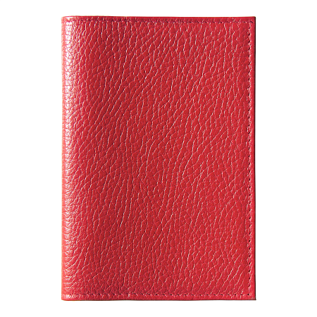 Обложка для автодокументов Leather Sky Flotter из натуральной кожи, красная 4060С