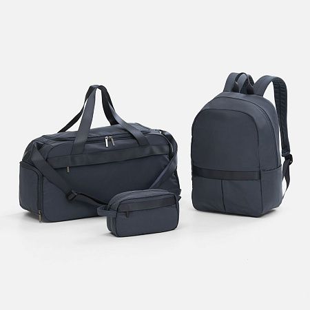 Сумка дорожная Vei, темно-серая (графит)