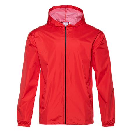 Ветровка унисекс STAN дюспо 210T, 85, 59, Красный,  (14)  (58/4XL)