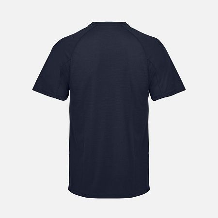 Футболка спортивная унисекс Vortex, темно-синяя, размер XS