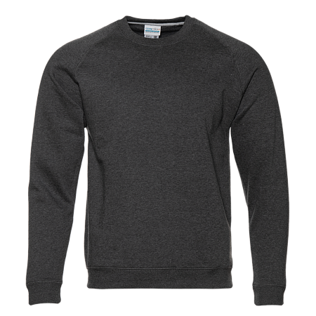 Свитшот унисекс STAN футер с начёсом 260, 53, Тёмный меланж,  (60/1)  (40/3XS)