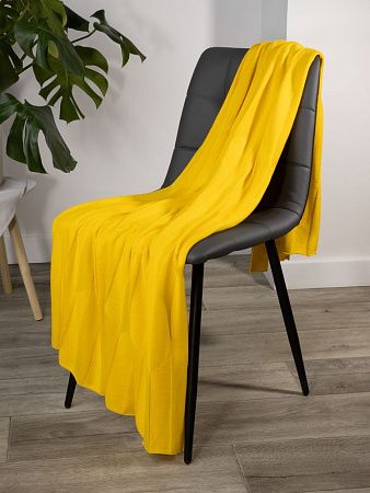 Плед Rombus, желтый