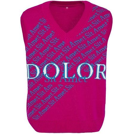 Жилет оверсайз Tricksy Net на заказ, акрил, размер S/M