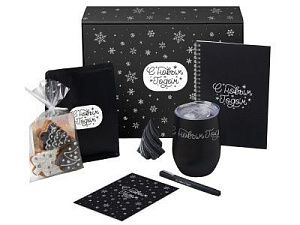 Подарочный набор «Re:Start» с термокружкой, кофе и блокнотом