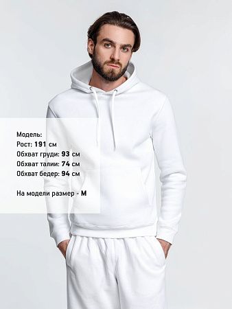 Худи унисекс Phoenix, белое, размер S