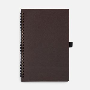 Блокнот на спирали Coffeist, коричневый