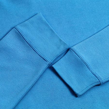 Толстовка с капюшоном Slam 320, бирюзовая, размер XS