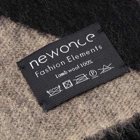 Шарф Charming, коричневый с оранжевым