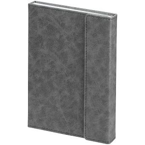 Ежедневник Flap на заказ, недатированный, серый