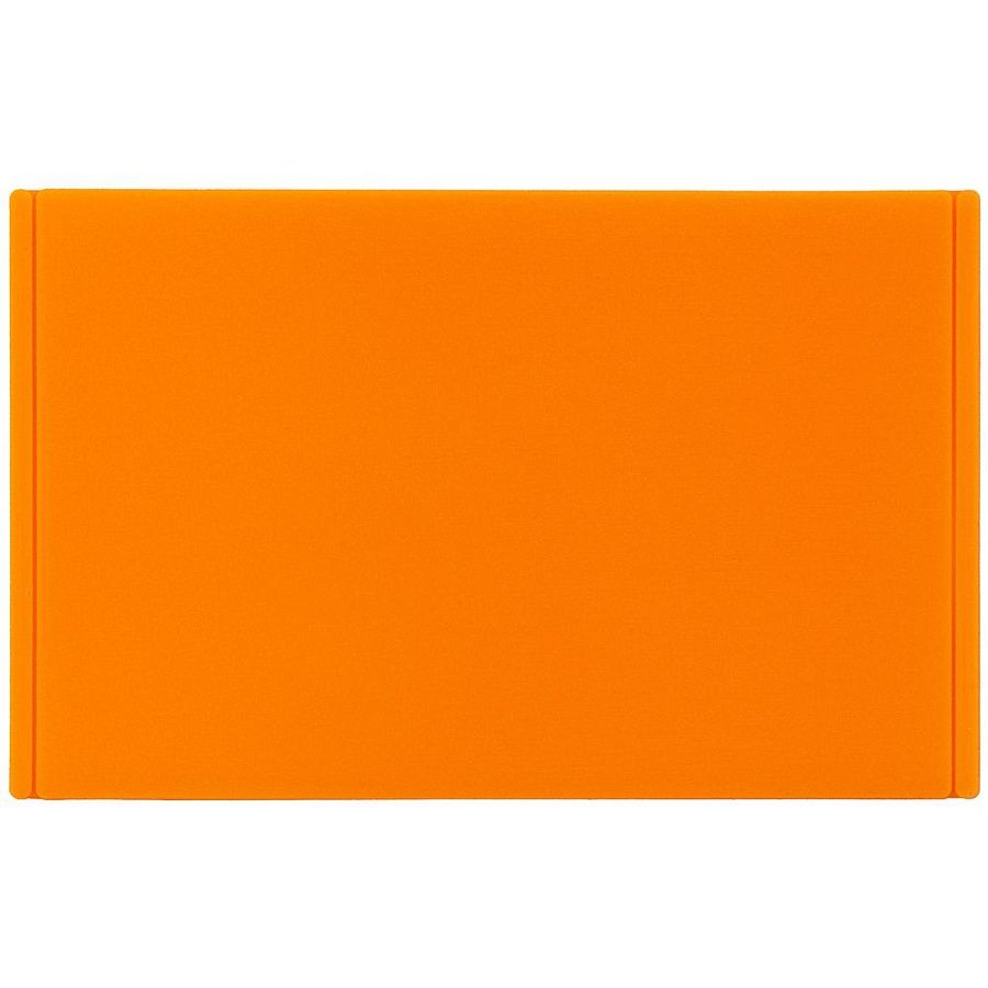 Лейбл из ПВХ Dzeta, ХL, оранжевый неон