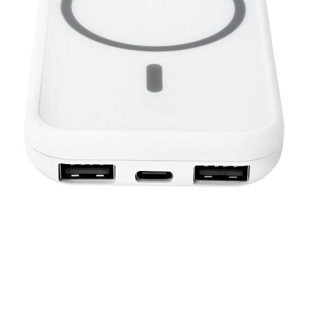 Внешний беспроводной аккумулятор MAGIK SOFT TYPE-C 5 Вт, 5000 мА·ч Белый 5055.07