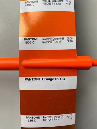 Ручка шариковая Jane, пластиковая, оранжевая