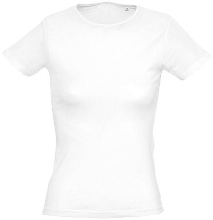 Футболка женская Miami 170, белая, размер L