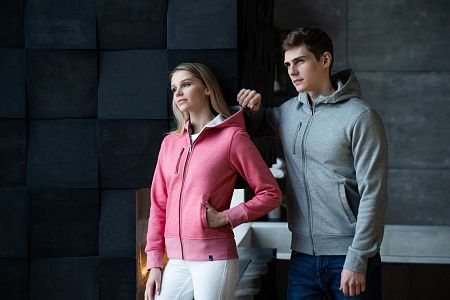 Толстовка мужская Parkwick красный меланж, размер S