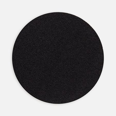 Наклейка тканевая Lunga Round, M, черная