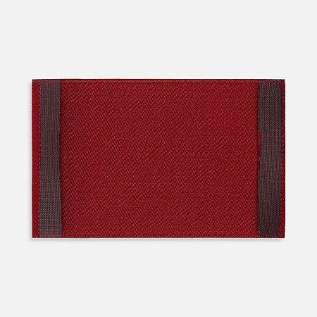 Лейбл тканевый Epsilon, XL, бордовый