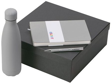 Подарочный набор "Color it" с блокнотом, металлической ручкой и термобутылкой