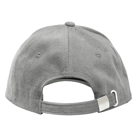 Кепка 5- панельная Salerno Heavy 350,  c белым сендвичем, серая