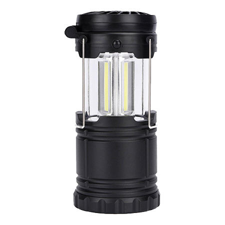 Фонарь Tools Mina, для кемпинга, с вентилятором, пластиковый, черный