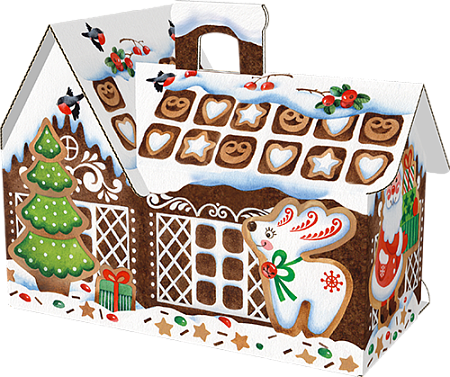 Набор конфет "Коттедж пряничный", 400 г