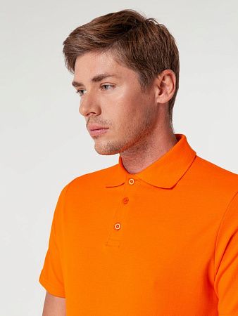 Рубашка поло мужская Virma Light, оранжевая, размер S