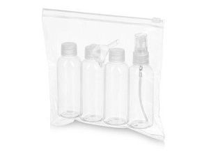 Набор дорожный «Madrid», цвет: прозрачный