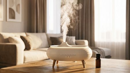 Увлажнитель воздуха "Smart Air" с bluetooth-колонкой, мелодиями и релаксирующими шумами, с подсветкой и ароматизатором