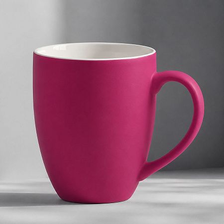 Кружка с покрытием soft-touch «Tulip Gum»