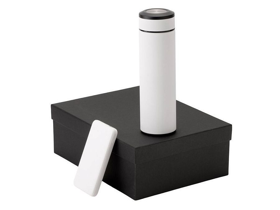 Подарочный набор "COLOR IT" c термосом и повербанком