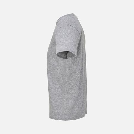 Футболка унисекс Regent с V-образным вырезом, серый меланж, размер XS