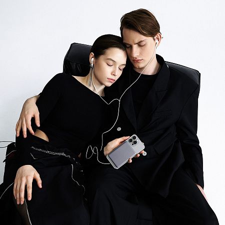 Внешний аккумулятор Onyx PD 5000mAh с функцией беспроводной зарядки 15W, серый