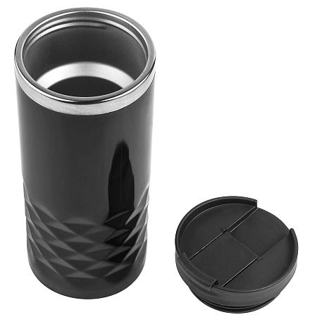 Термокружка NEXT COLOR 350мл. Черная с черной крышкой 6040.08