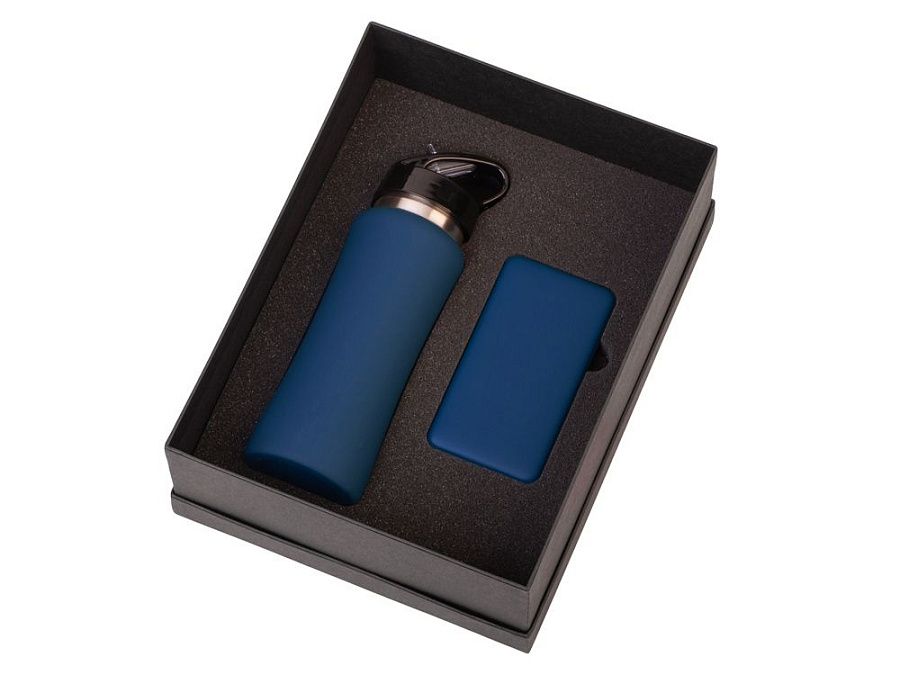 Подарочный набор «COLOR IT» с бутылкой для воды и повербанком 