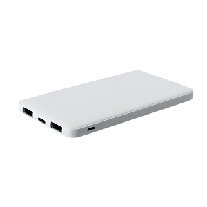 Внешний аккумулятор Bplanner Power 1 ST, софт-тач, 5000 mAh (Белый)