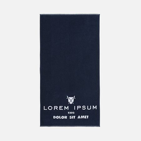 Полотенце на заказ Surpass с пестротканым логотипом, среднее