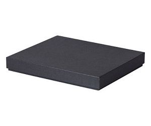 Коробка подарочная, темно-синяя Solution Superior, размер 23,8*22,3*3,7 см