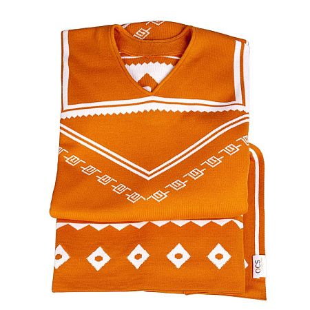 Пончо вязаное