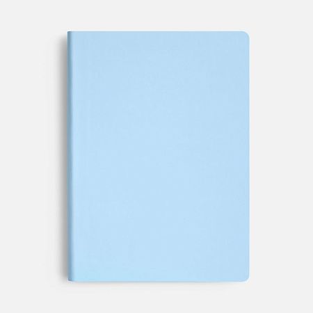 Ежедневник Flex Shall New, недатированный, голубой