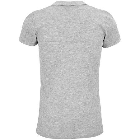 Рубашка поло женская Planet Women, серый меланж, размер M