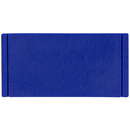 Лейбл из ПВХ Dzeta, XS, синий