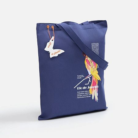 Холщовая сумка Neat 140, синяя