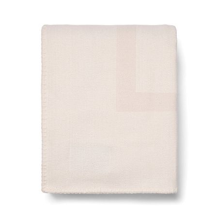 Плед VINGA Monogram из переработанного полиэстера GRS, 170x130 см