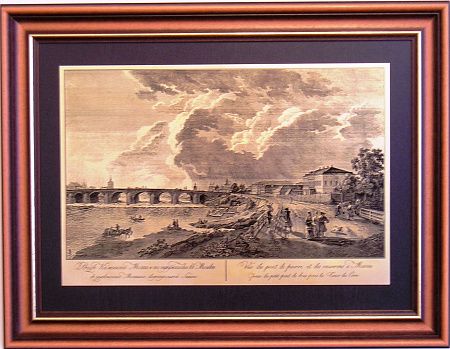 Гравюра "Вид Каменного моста 1"