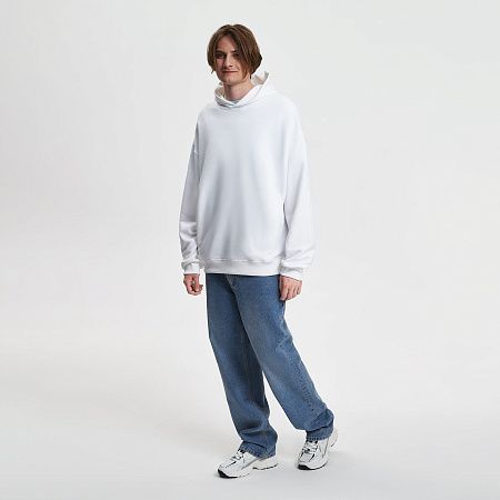 Худи оверсайз унисекс FUSION, белый