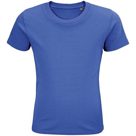 Футболка детская Pioneer Kids, ярко-синяя, размер 8 лет (118-128 см)